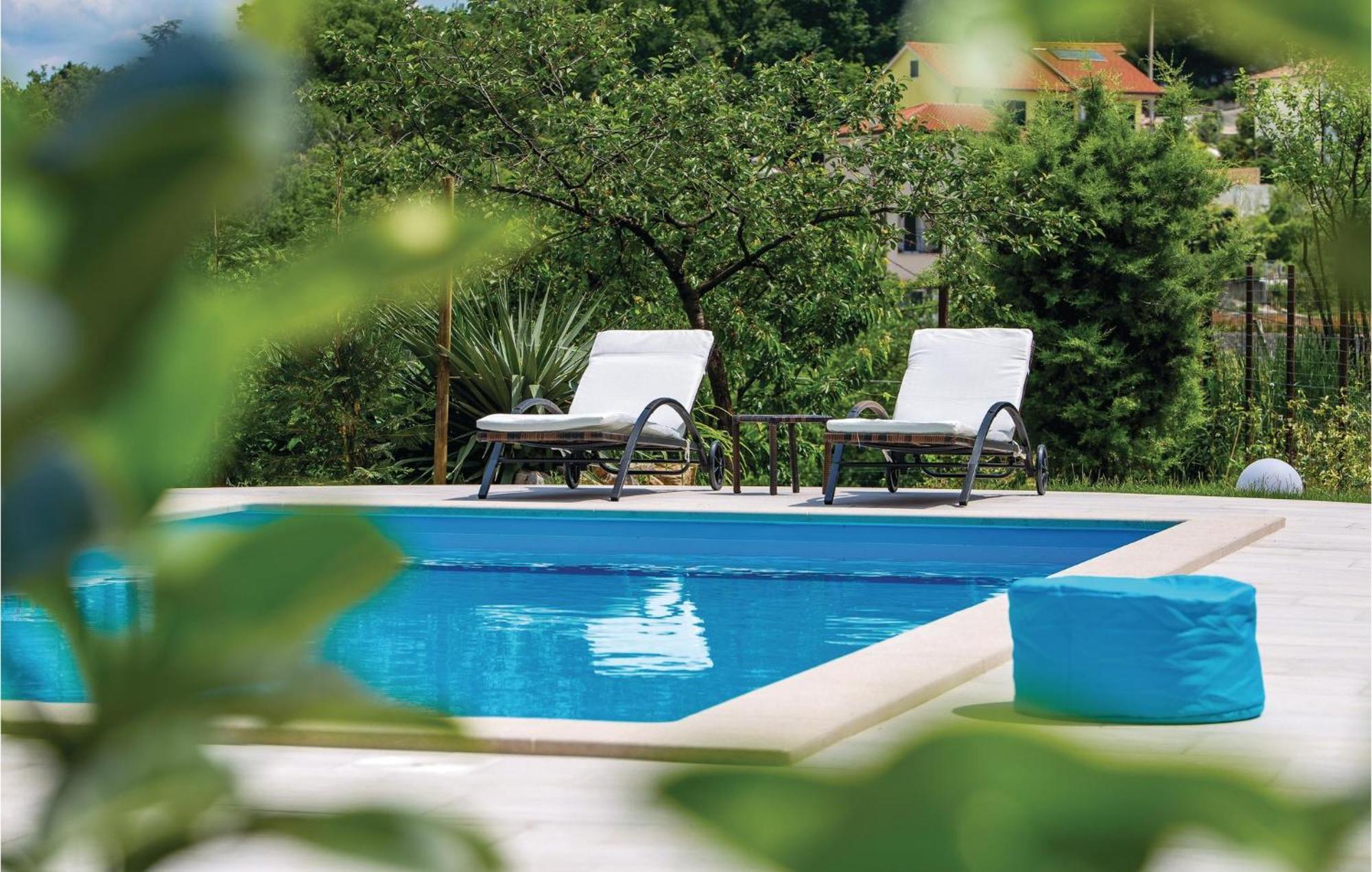 Lovely Home In Matulji With Outdoor Swimming Pool Exterior foto