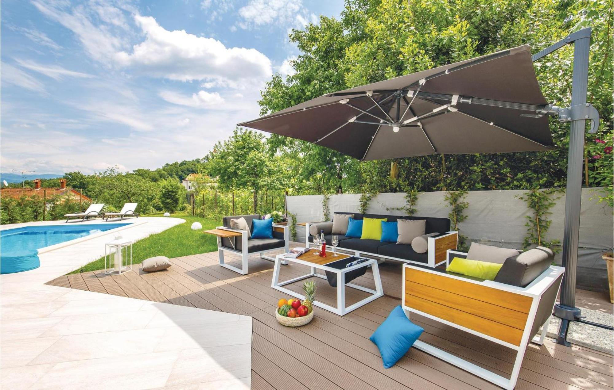 Lovely Home In Matulji With Outdoor Swimming Pool Exterior foto